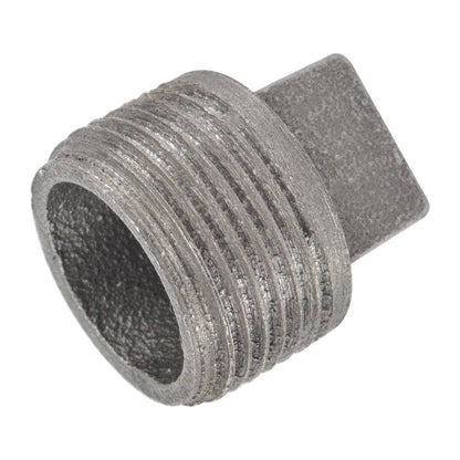 HYDRO MSATER NPT Thread Black Fittings Plug Iron Pipe Malleable Fittings - watertech plumbing supply