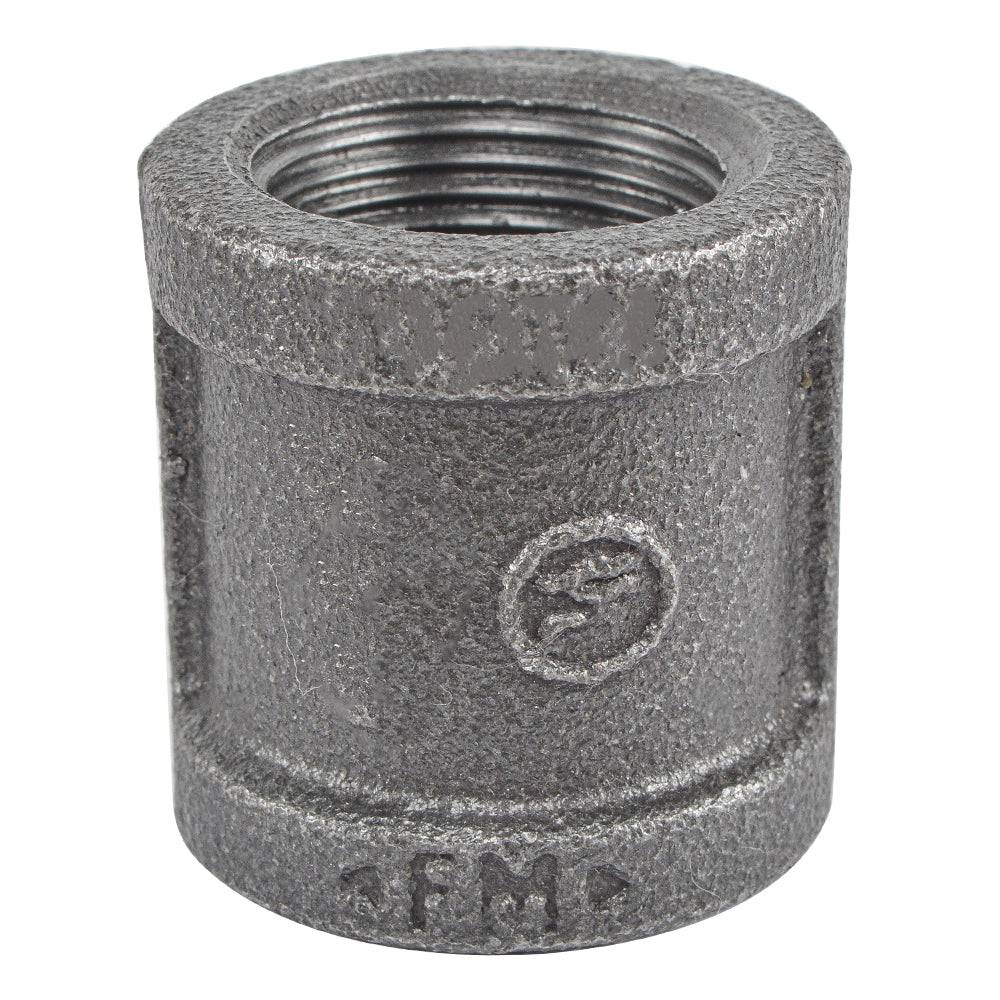 HYDRO MSATER NPT Thread Black Fittings Coupling Iron Pipe Malleable Fittings - watertech plumbing supply