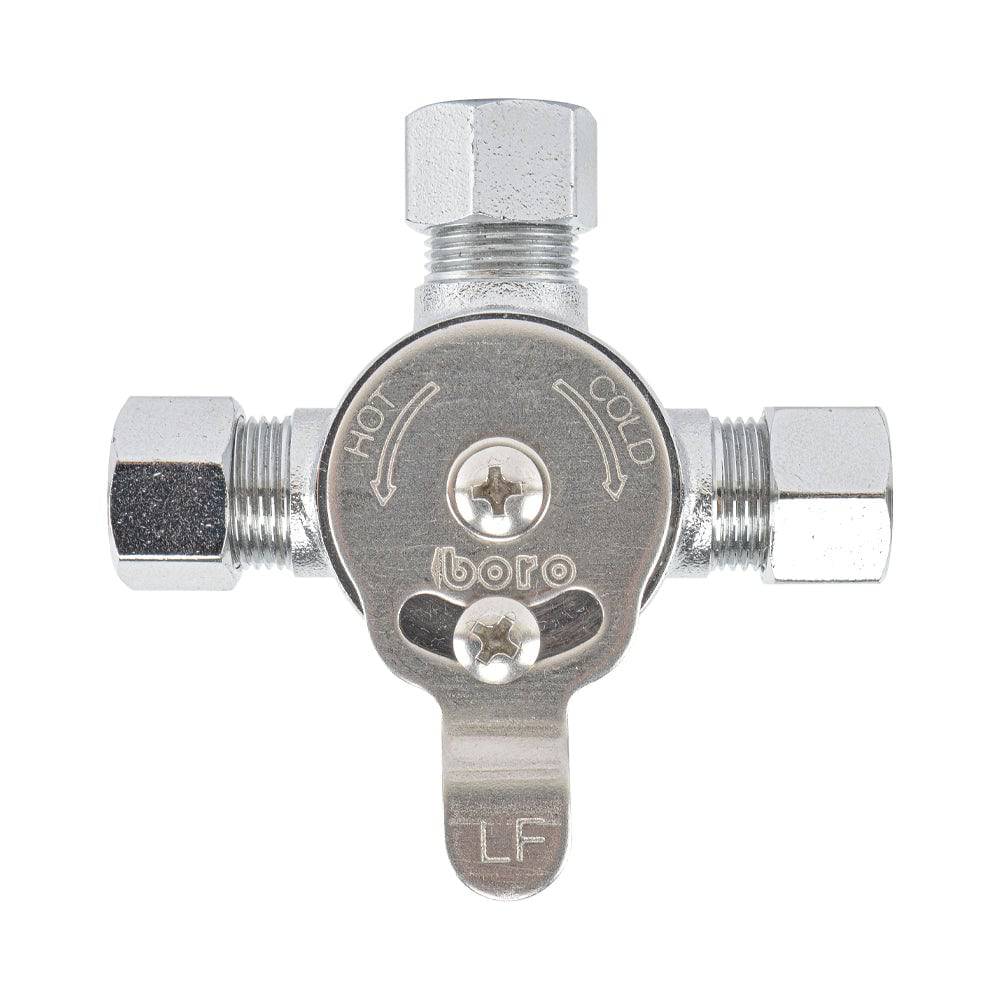 HYDRO MASTER Lead Free Brass Mechanical Water Mixing Valve - watertech plumbing supply