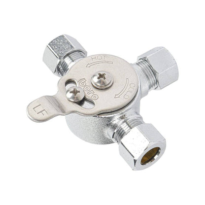 HYDRO MASTER Lead Free Brass Mechanical Water Mixing Valve - watertech plumbing supply
