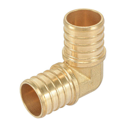 HYDRO MSATER Lead Free Brass Elbow PEX Fitting - watertech plumbing supply