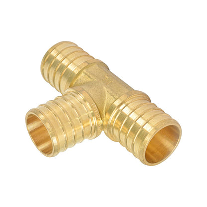 HYDRO MSATER Lead Free Brass PEX Reducing Tee Crimp Fitting Pex Fitting - watertech plumbing supply