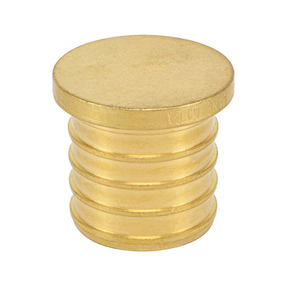 HYDRO MSATER Lead Free Brass Test Plug Pex Fitting, PEX End Connection - watertech plumbing supply