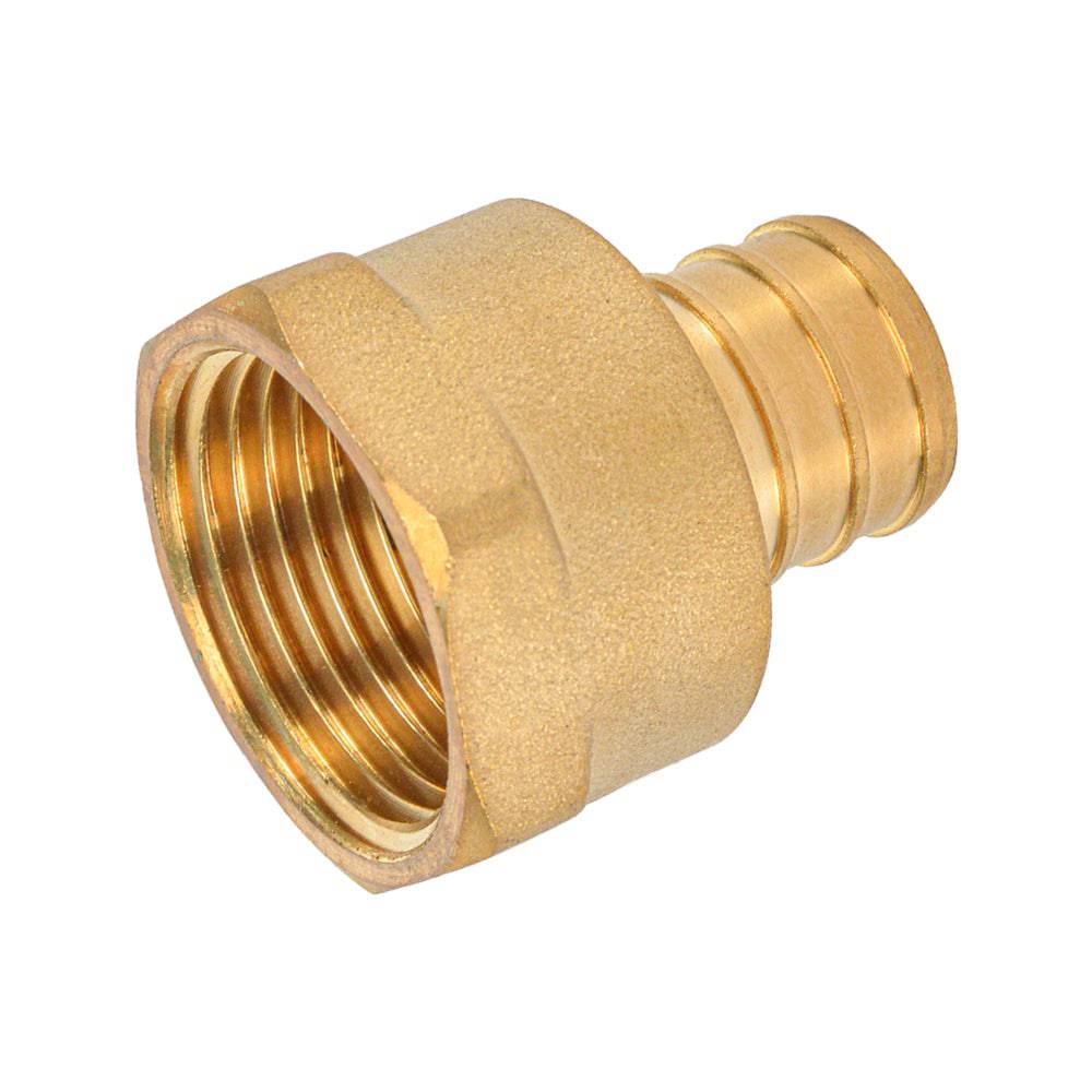 HYDRO MSATER NSF Brass Female Adapter PEX Fitting, PEX x FNPT Connection - watertech plumbing supply