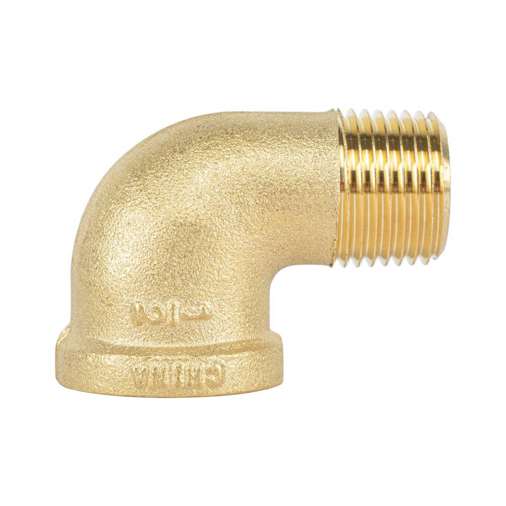 Brass 90-Degree Street Elbow Fitting , Lead Free Brass - watertech plumbing supply
