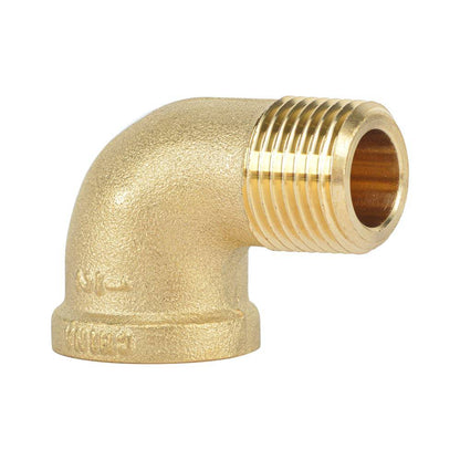 Brass 90-Degree Street Elbow Fitting , Lead Free Brass - watertech plumbing supply