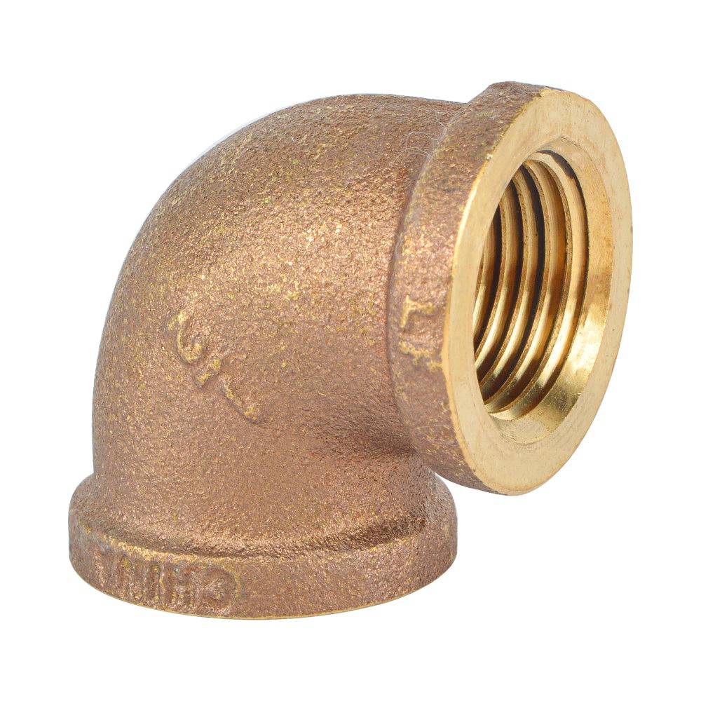 Brass 90-Degree Elbow Fitting,  Lead Free Brass - watertech plumbing supply
