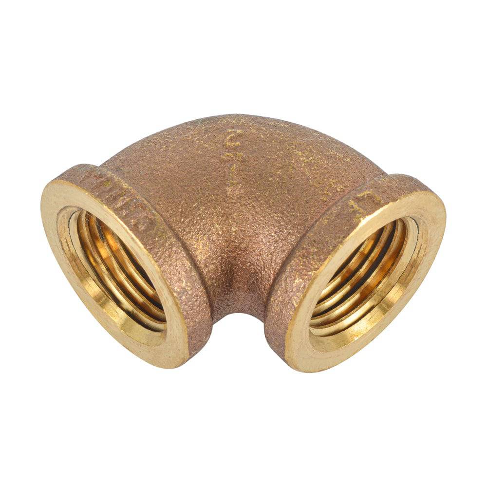 Brass 90-Degree Elbow Fitting,  Lead Free Brass - watertech plumbing supply