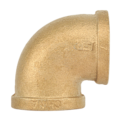 Brass 90-Degree Elbow, Lead Free Brass - watertech plumbing supply