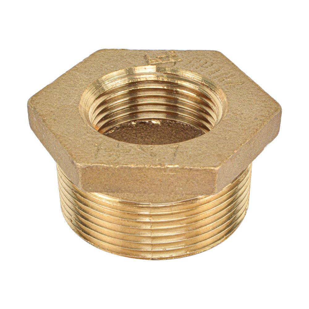 Brass Bushing Fitting , Lead Free Brass - watertech plumbing supply
