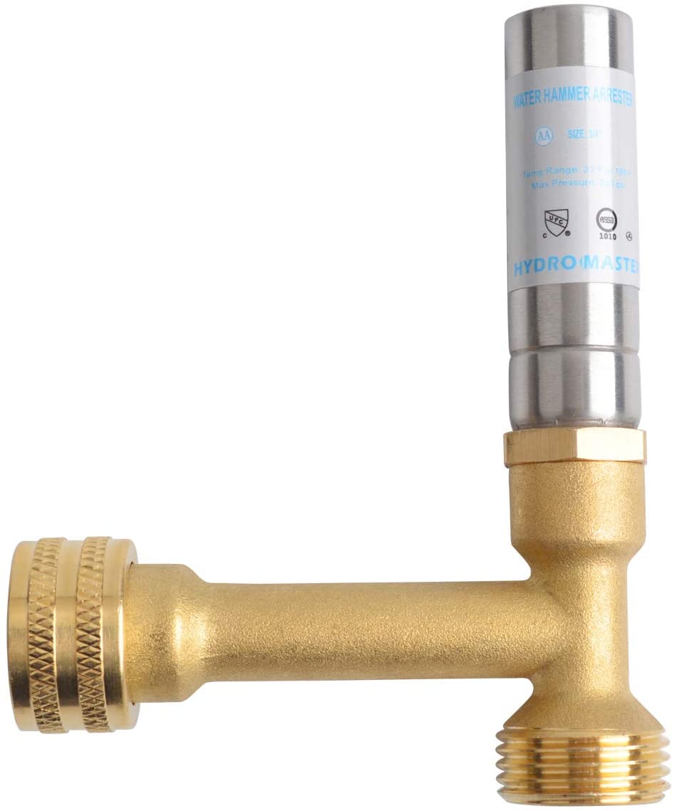 HYDRO MASTER 0612001 Tee Water Hammer Arrestors, 3/4" FHT X 3/4" MHT - watertech plumbing supply