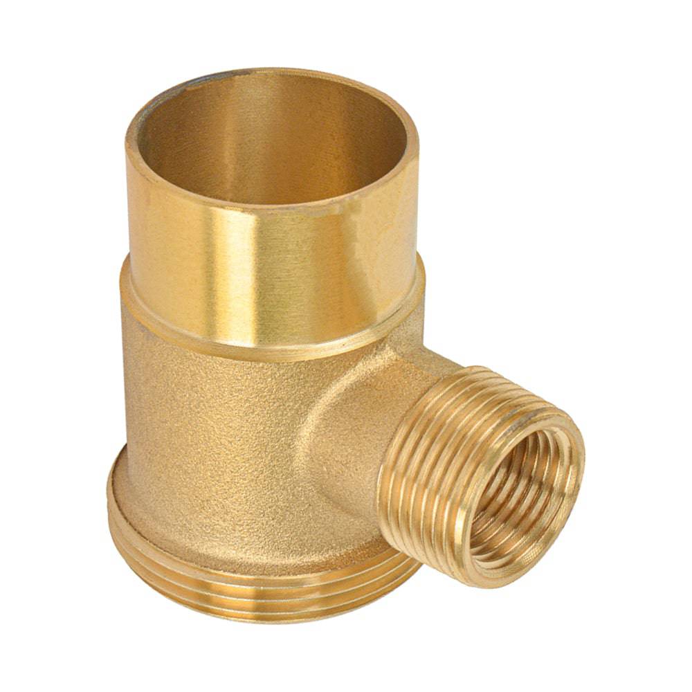 1-1/2" Brass Nut Washer Brass Nut Slip Tee - watertech plumbing supply