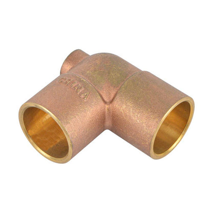 90 Degree Brass Baseboard Tee - watertech plumbing supply