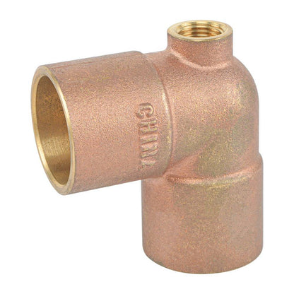 90 Degree Brass Baseboard Tee - watertech plumbing supply