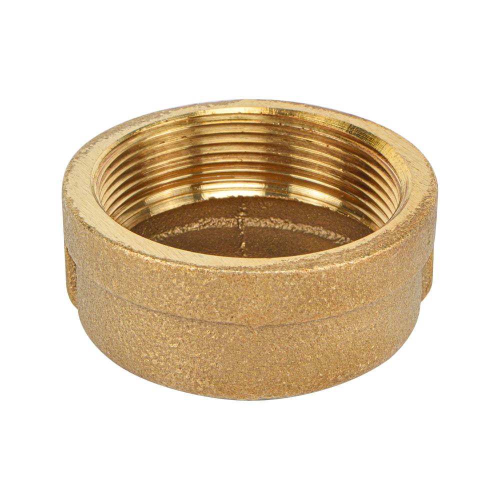 Brass Cap Fitting , Lead Free Brass - watertech plumbing supply