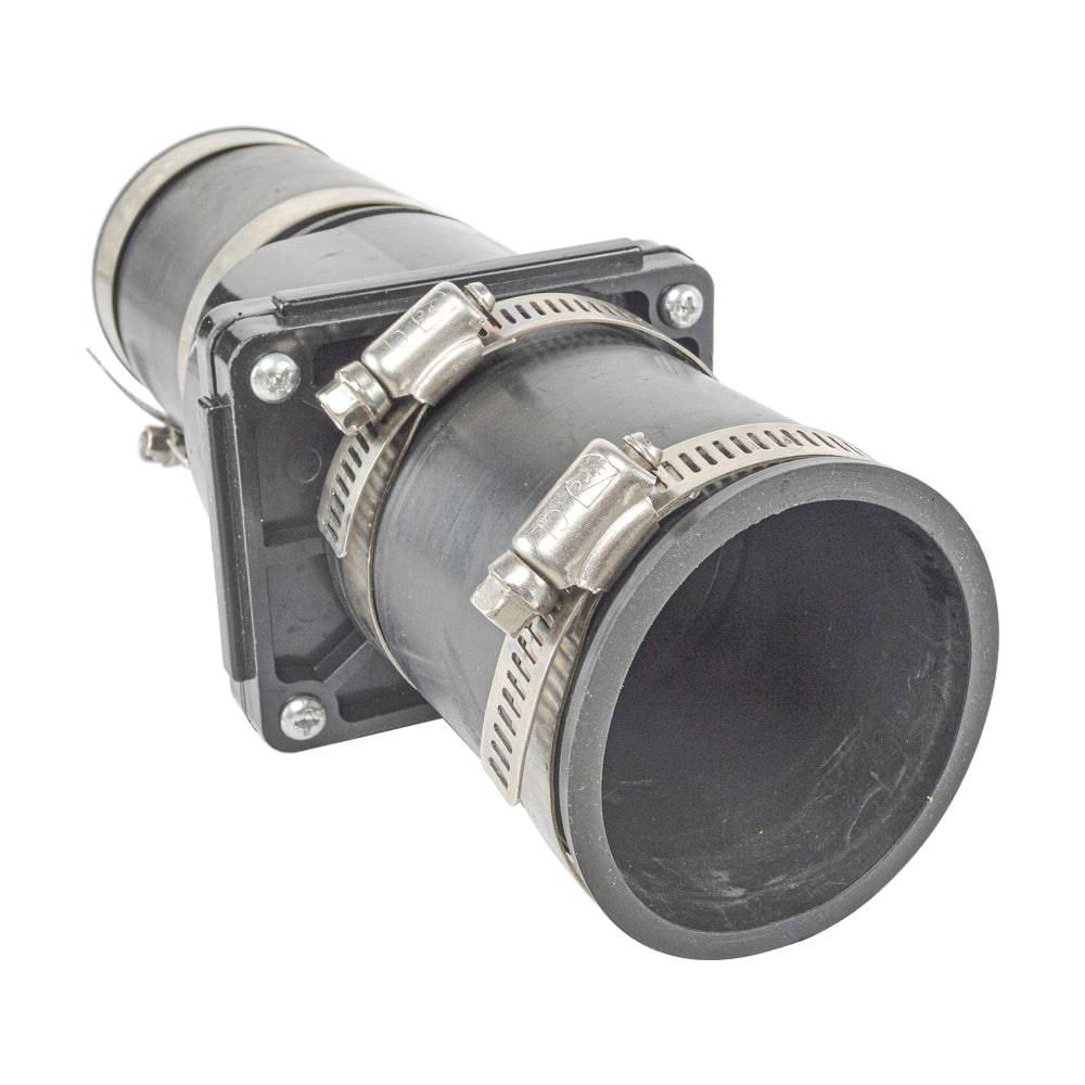 Hydro Master 2 inch Plastic Sump Pump Check Valve with Stainless Steel Clamps - watertech plumbing supply