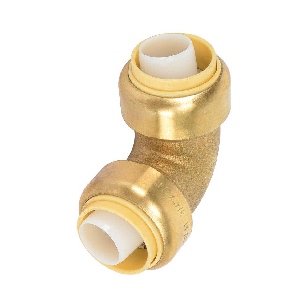 Push-Fit 90° Elbow Brass Fitting - watertech plumbing supply