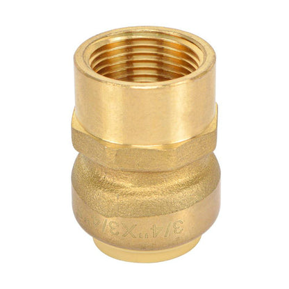 Push-Fit Adapter Brass Fitting (Push Fit x FPT) - watertech plumbing supply