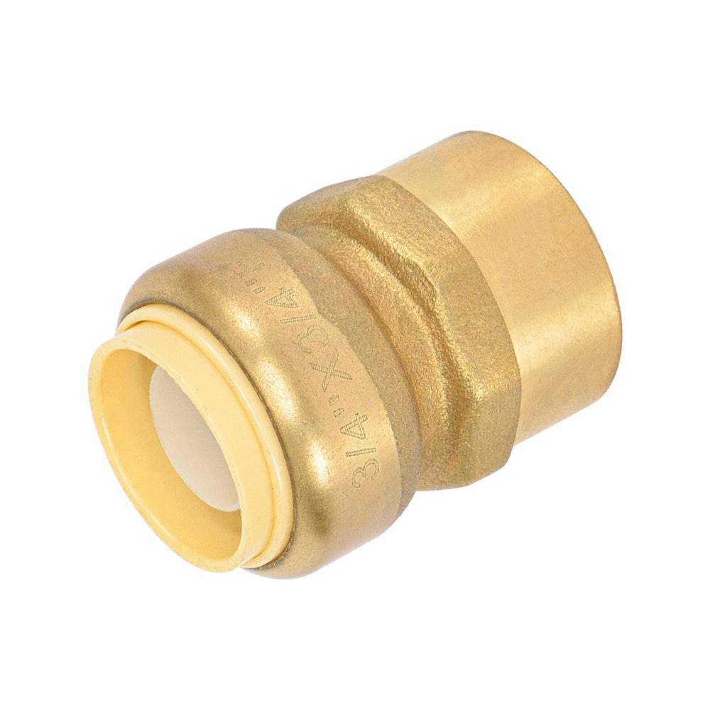 Push-Fit Adapter Brass Fitting (Push Fit x FPT) - watertech plumbing supply