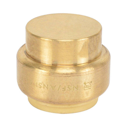 Push-Fit Cap Brass Fitting - watertech plumbing supply