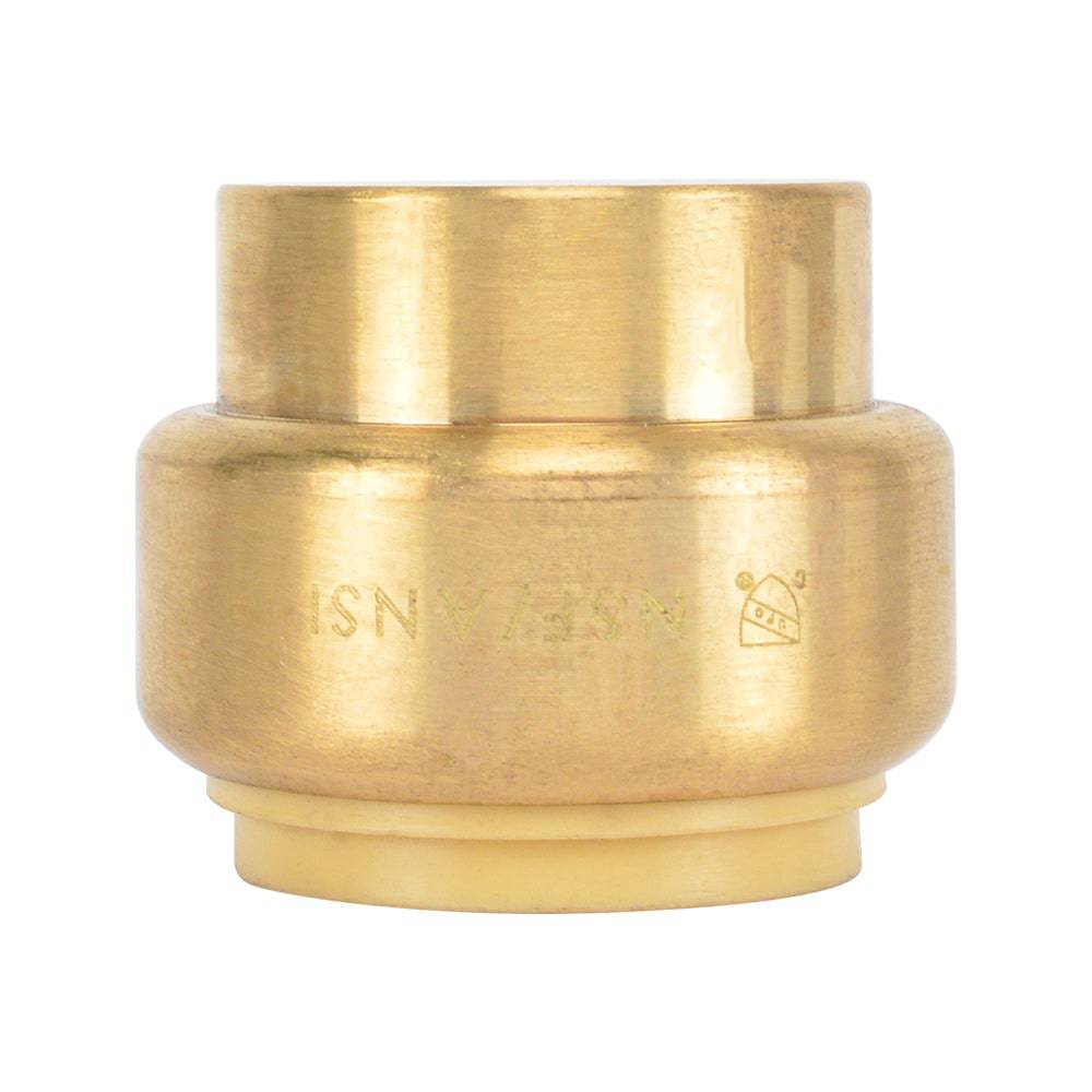 Push-Fit Cap Brass Fitting - watertech plumbing supply