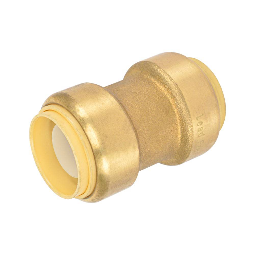 Push-Fit Coupling Brass Fitting - watertech plumbing supply