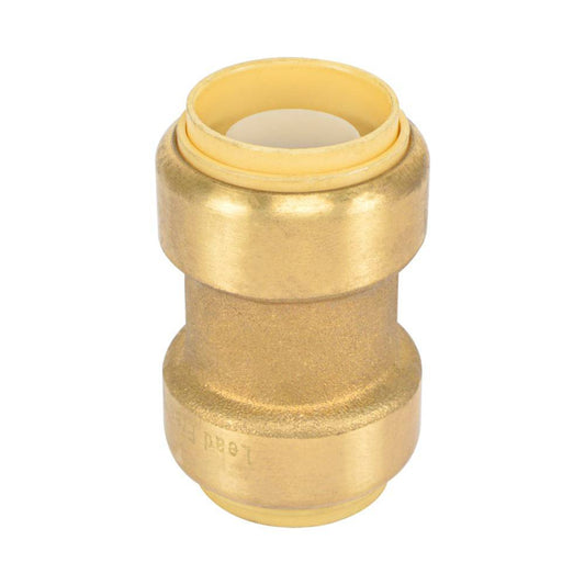 Push-Fit Coupling Brass Fitting - watertech plumbing supply