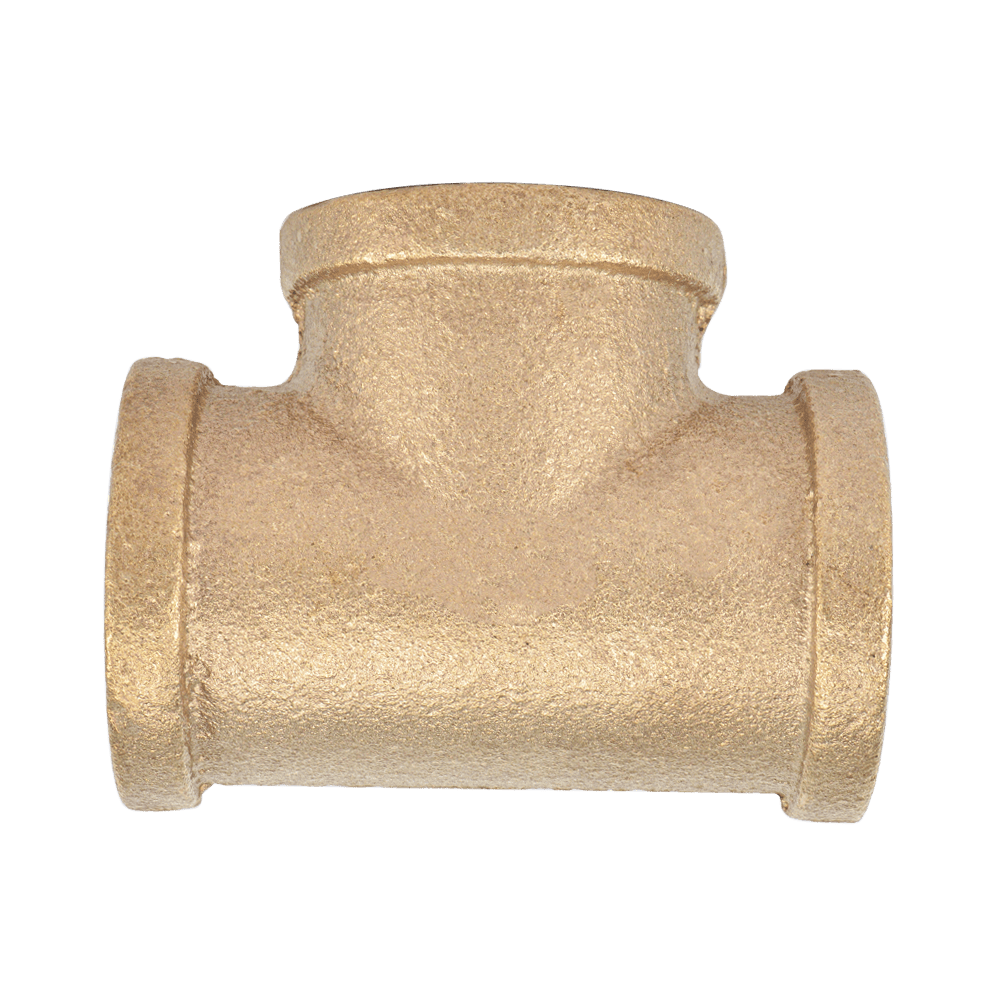 Brass Tee Fitting, Lead Free Brass - watertech plumbing supply